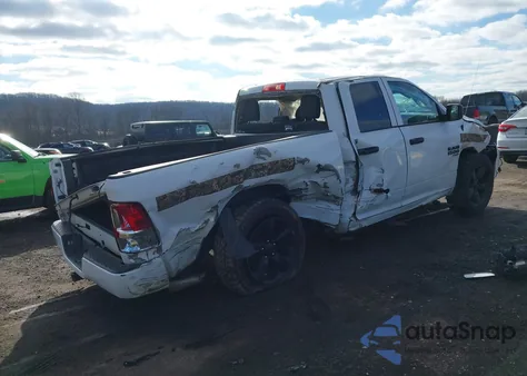 2019 Ram 1500 Classic Express 4X4 6'4 Box from USA, damaged, VIN 1C6RR7FG5KS547886